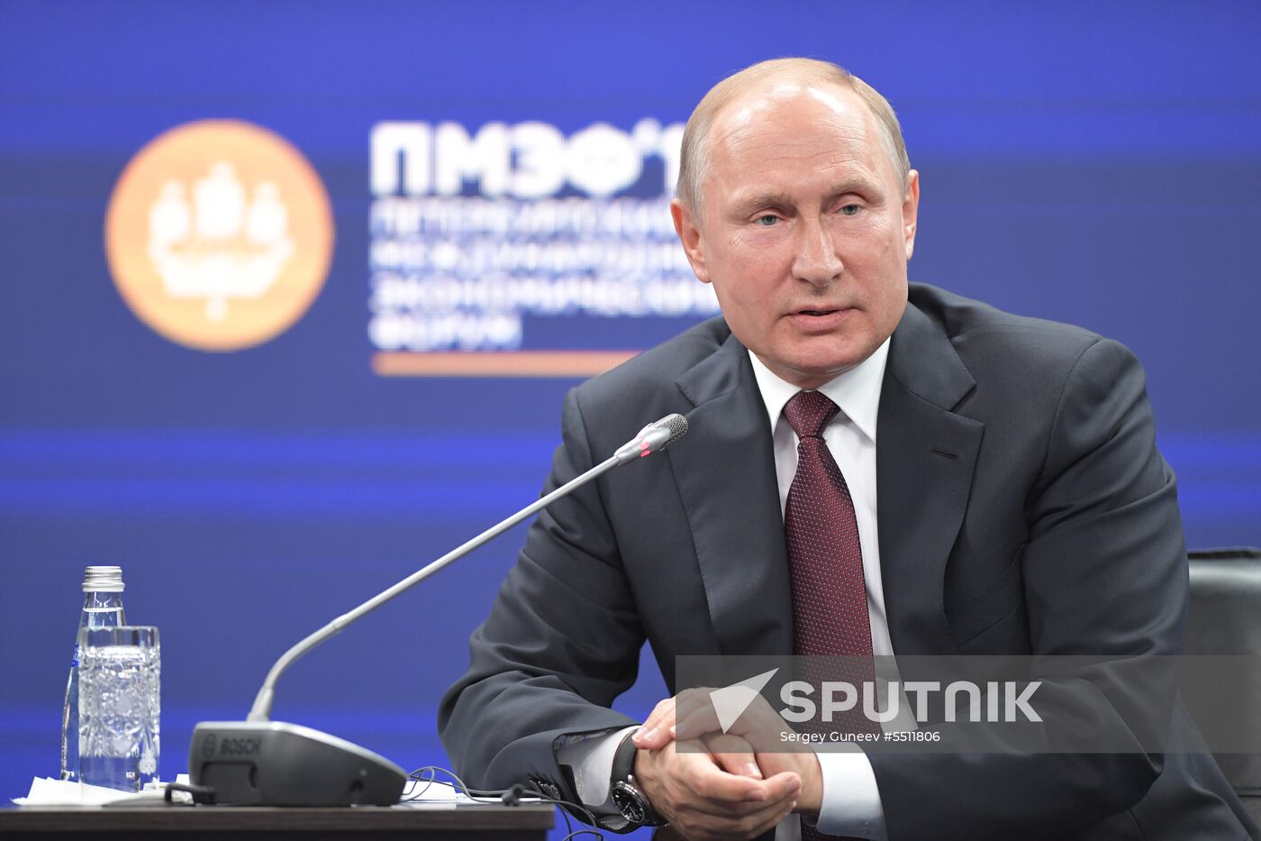 President Putin attends 2018 St. Petersburg International Economic Forum