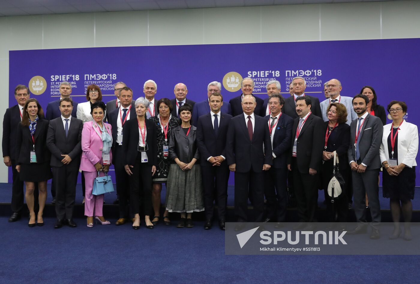 President Putin attends 2018 St. Petersburg International Economic Forum