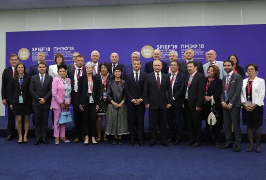 President Putin attends 2018 St. Petersburg International Economic Forum