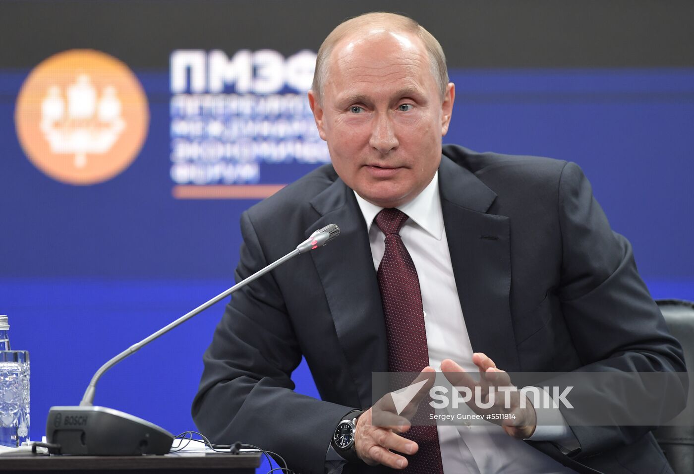President Putin attends 2018 St. Petersburg International Economic Forum