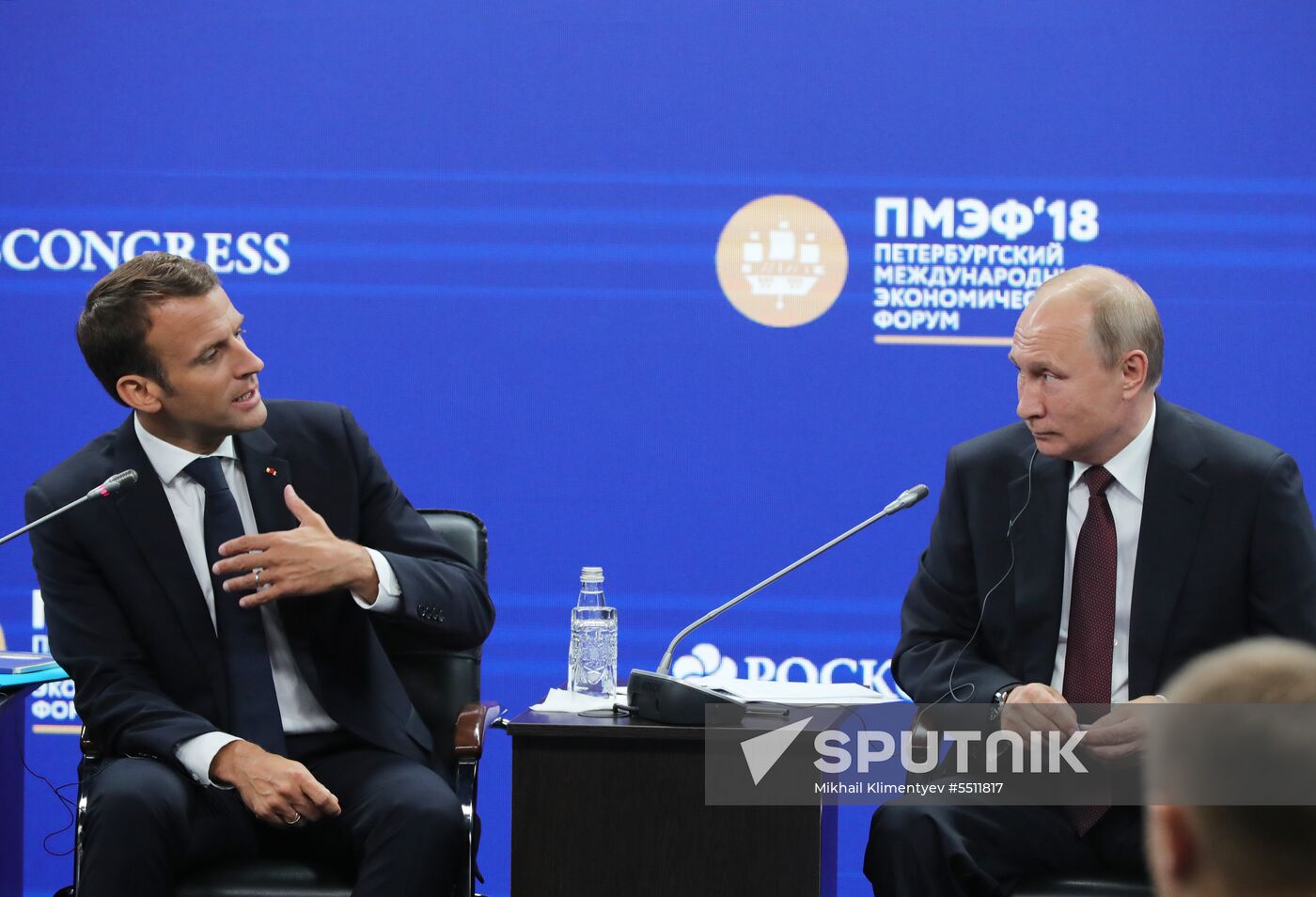 President Putin attends 2018 St. Petersburg International Economic Forum