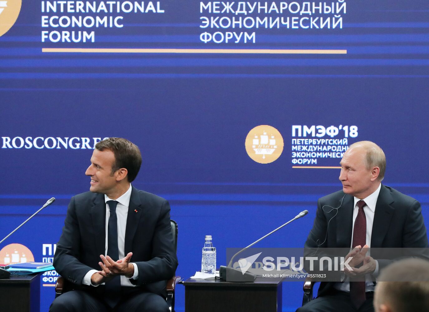 President Putin attends 2018 St. Petersburg International Economic Forum