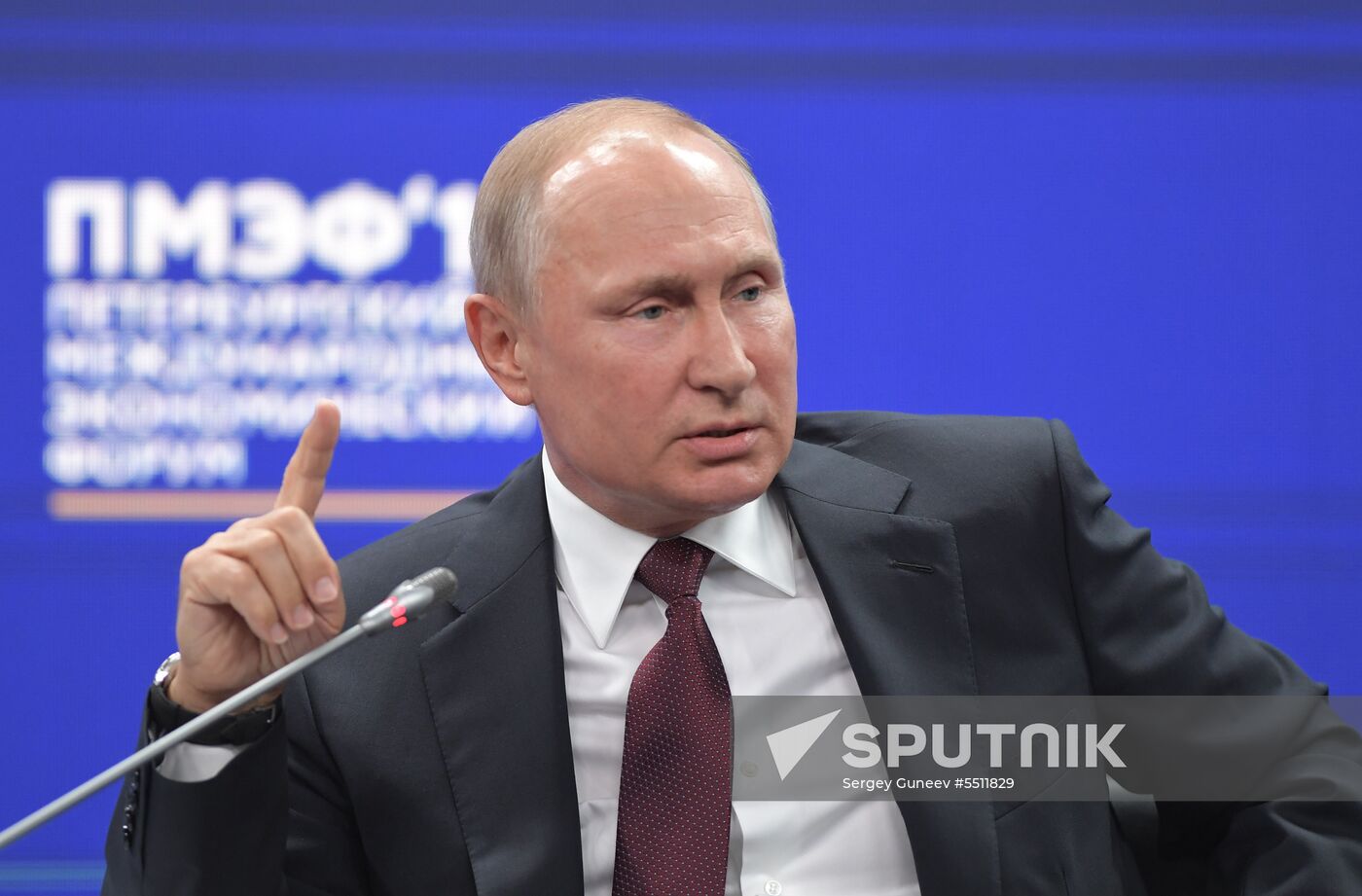President Putin attends 2018 St. Petersburg International Economic Forum