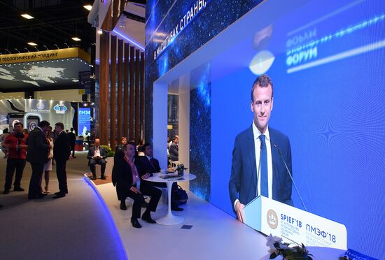 St. Petersburg International Economic Forum. Day two