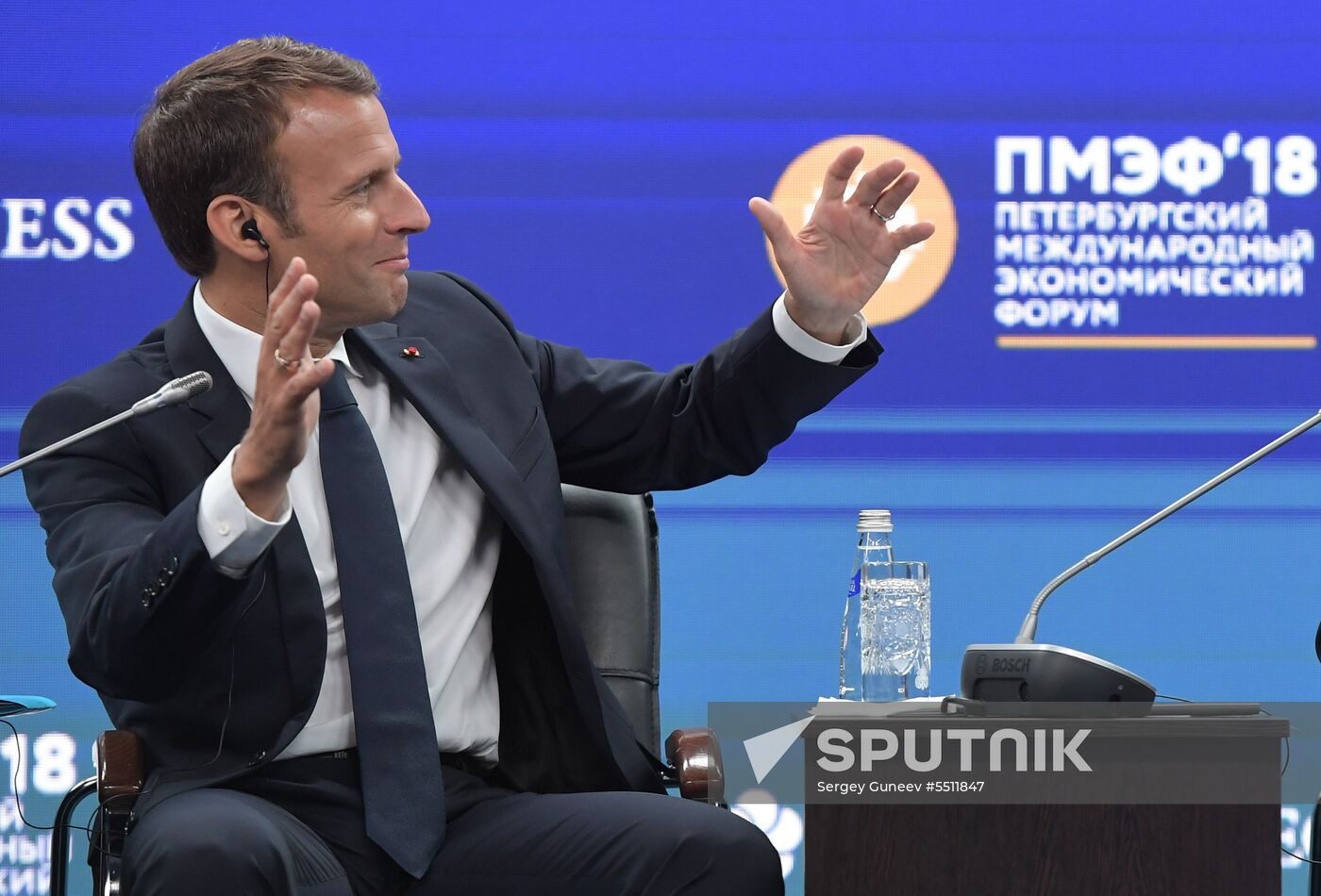 President Putin attends 2018 St. Petersburg International Economic Forum