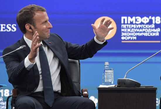 President Putin attends 2018 St. Petersburg International Economic Forum
