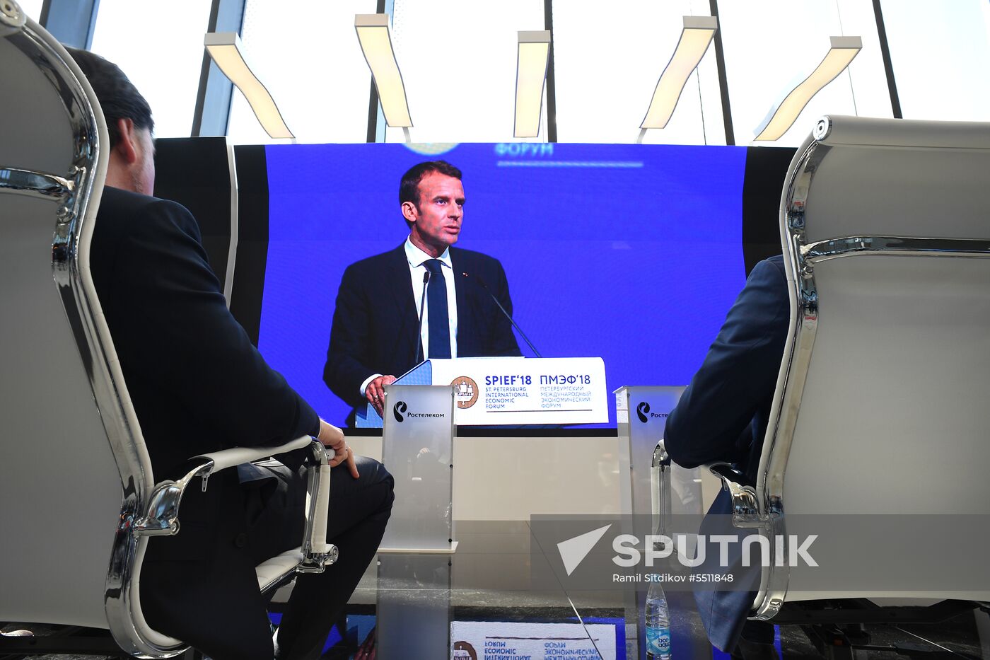 St. Petersburg International Economic Forum. Day two