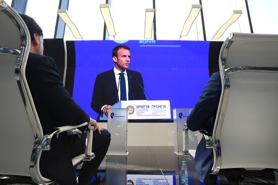 St. Petersburg International Economic Forum. Day two