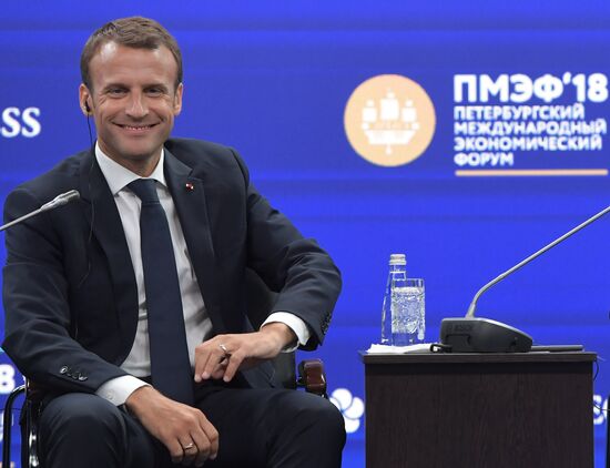 President Putin attends 2018 St. Petersburg International Economic Forum