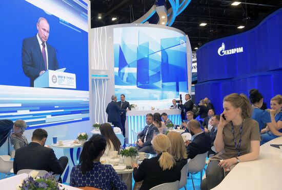 St. Petersburg International Economic Forum. Day two