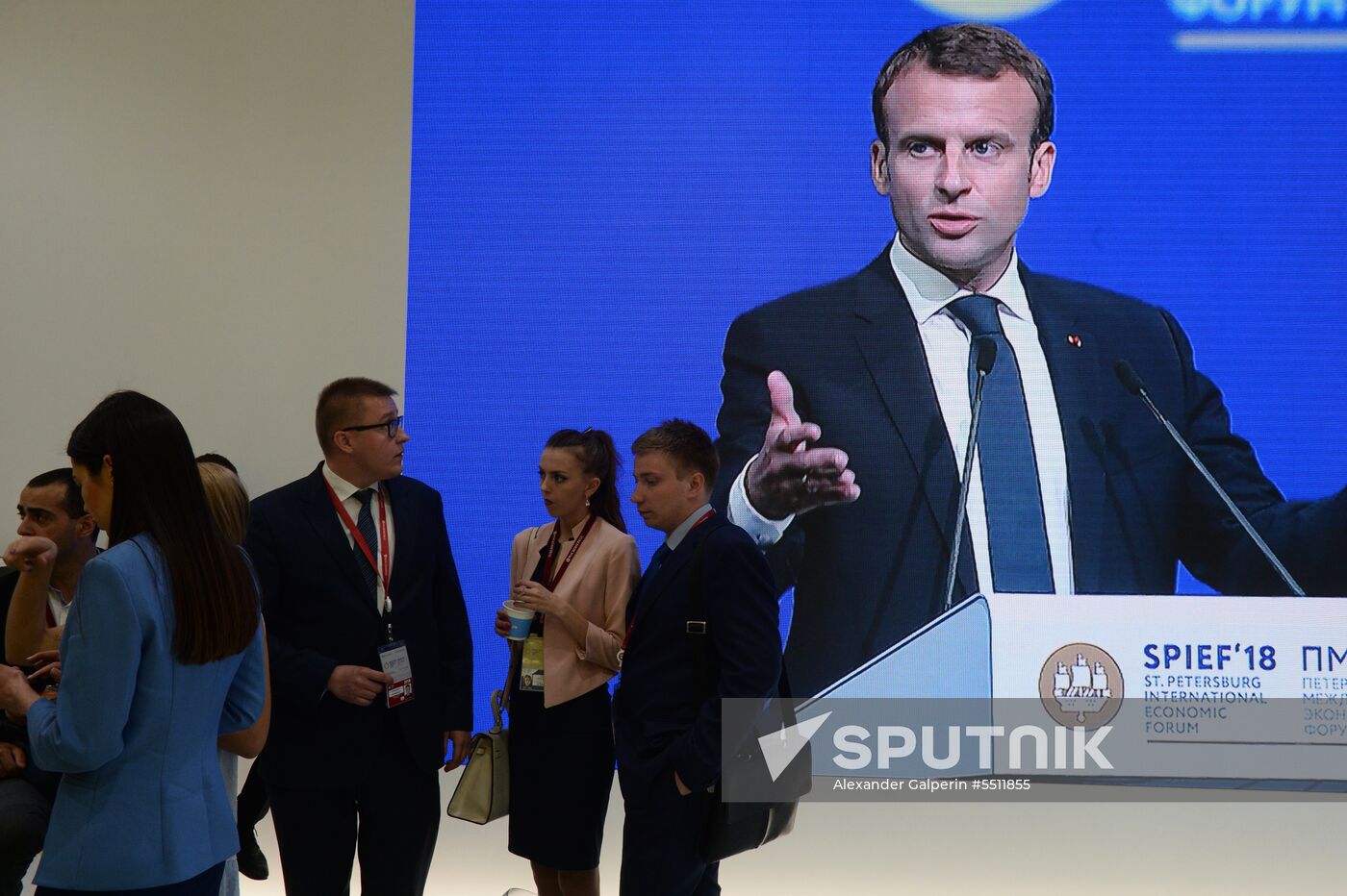 St. Petersburg International Economic Forum. Day two