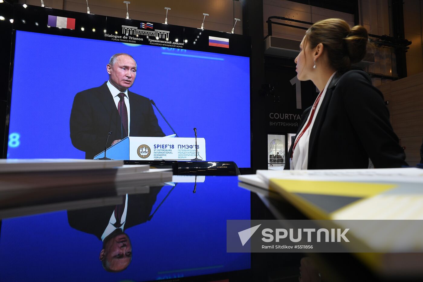 St. Petersburg International Economic Forum. Day two