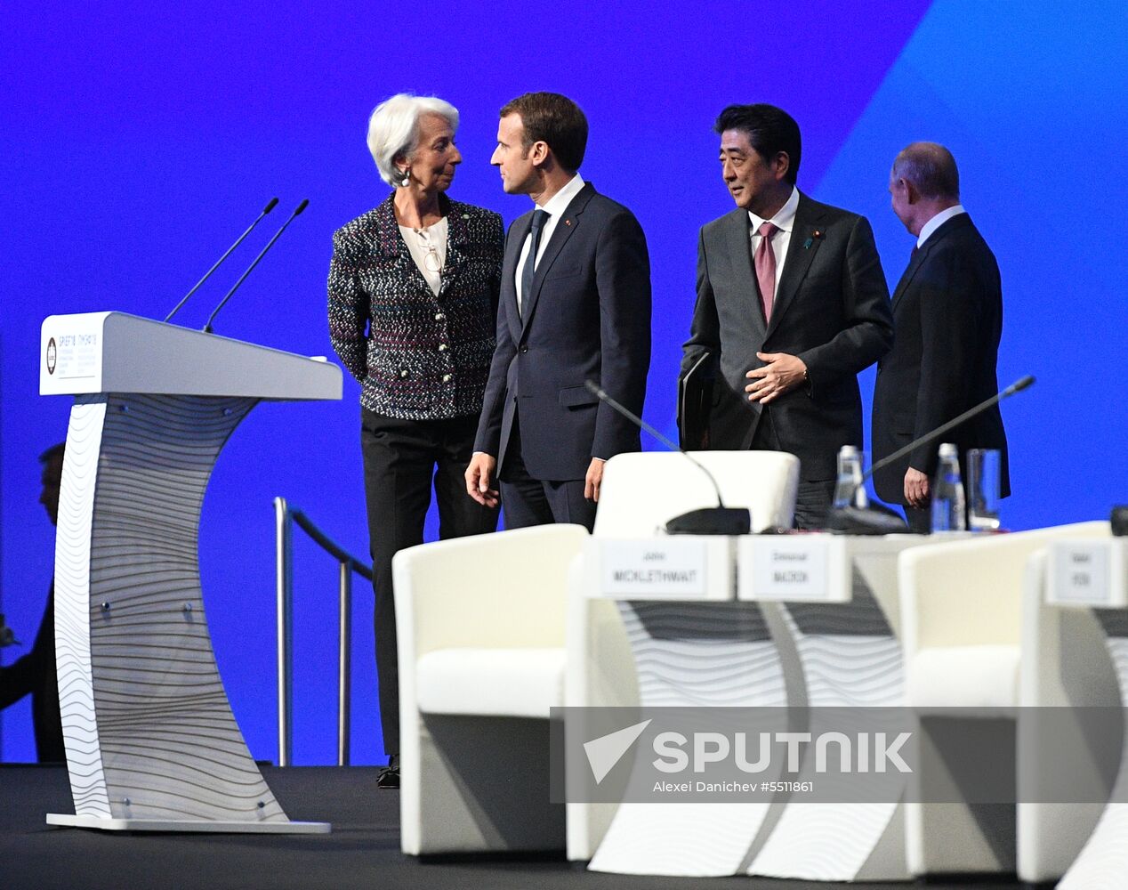 St. Petersburg International Economic Forum. Day two