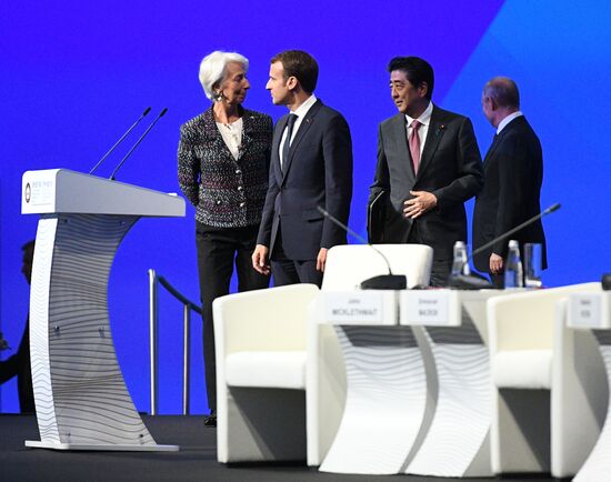 St. Petersburg International Economic Forum. Day two