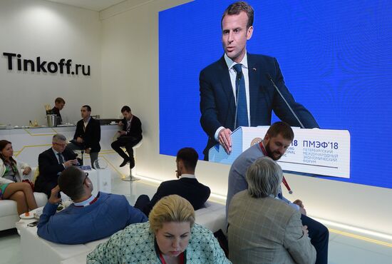 St. Petersburg International Economic Forum. Day two