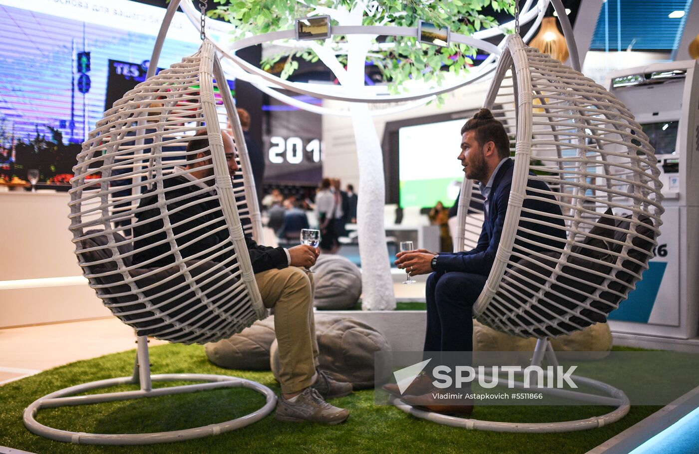 St. Petersburg International Economic Forum. Day two