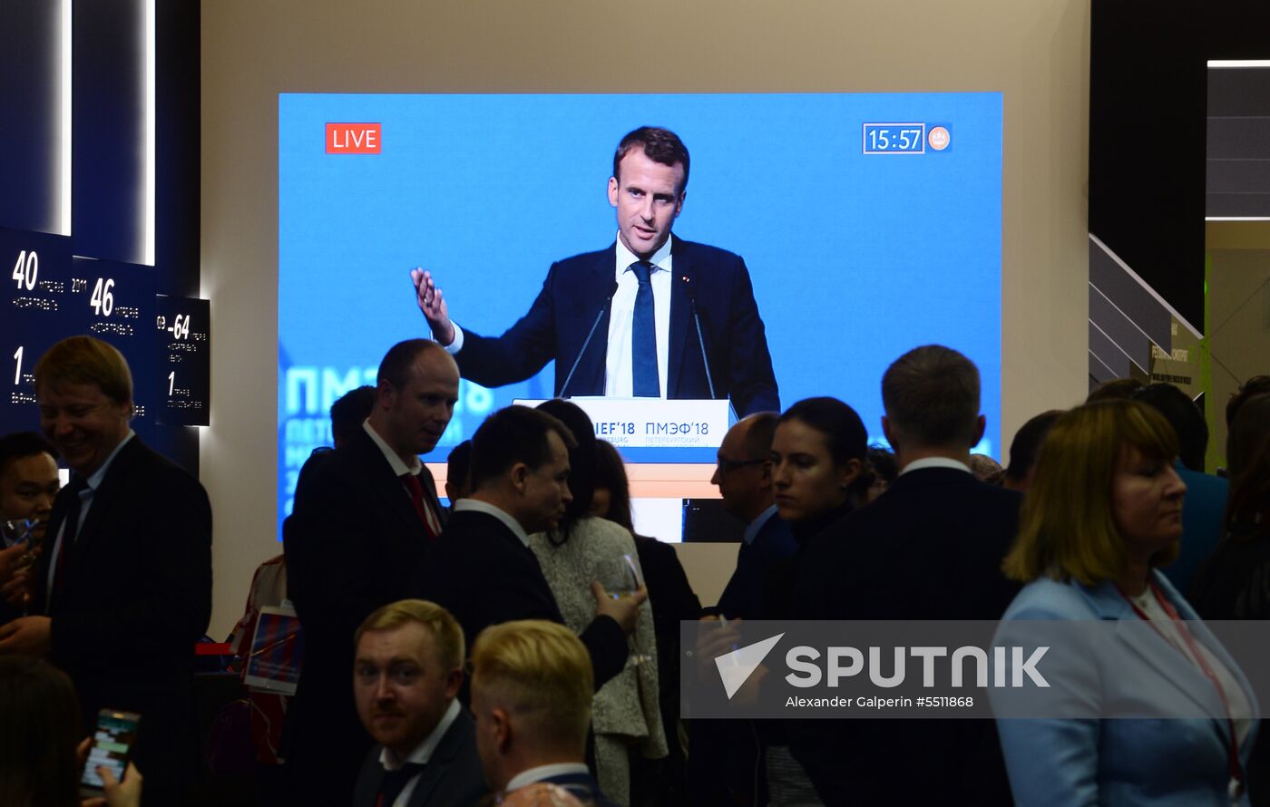 St. Petersburg International Economic Forum. Day two