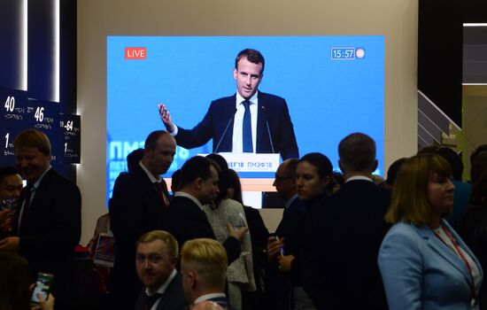 St. Petersburg International Economic Forum. Day two