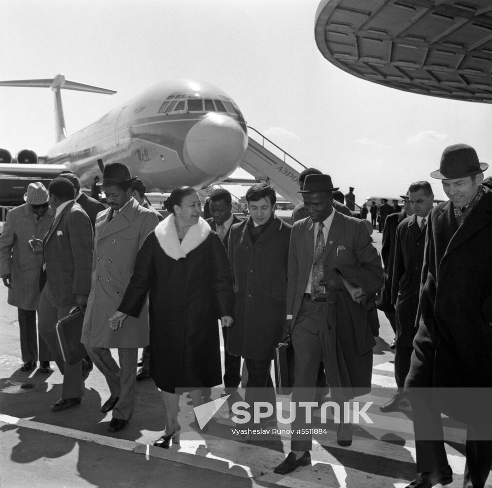 Delegation of Sierra Leone parliament visits USSR