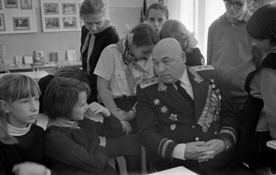 Great Patriotic War veteran Joseph Zhigarev