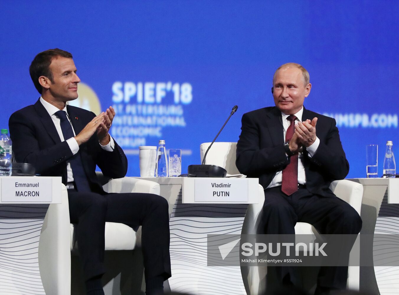President Putin attends 2018 St. Petersburg International Economic Forum