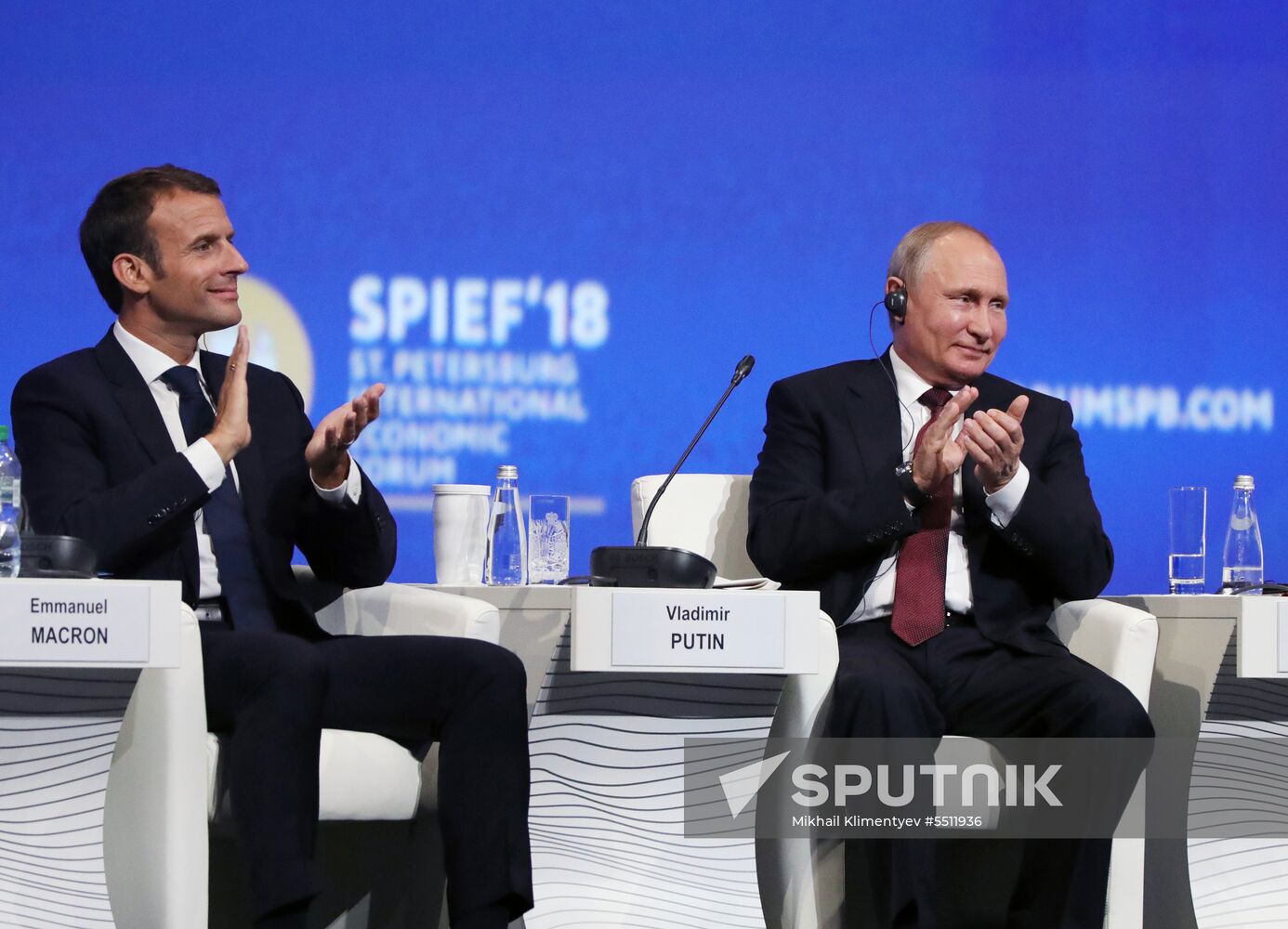President Putin attends 2018 St. Petersburg International Economic Forum