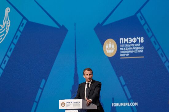 St. Petersburg International Economic Forum. Day two