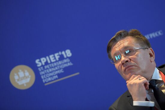 St. Petersburg International Economic Forum. Day two