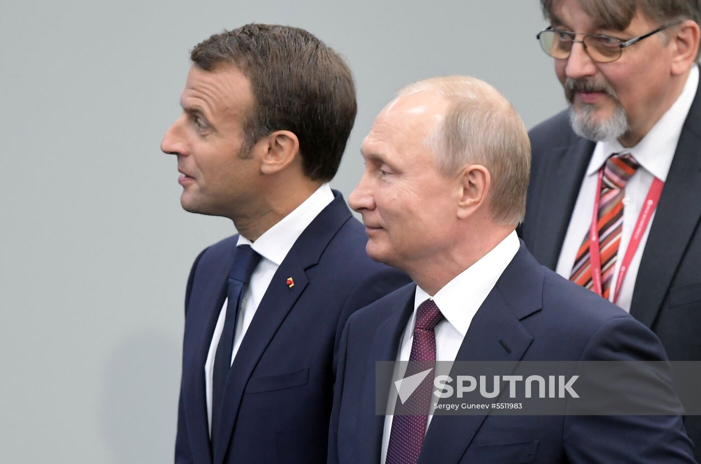 President Putin attends 2018 St. Petersburg International Economic Forum