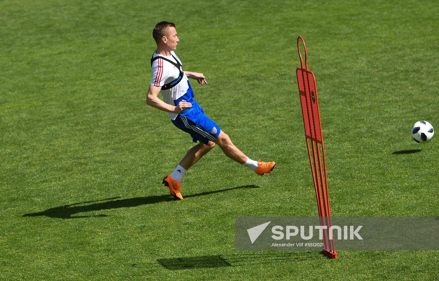 Football. Russian national team's training session