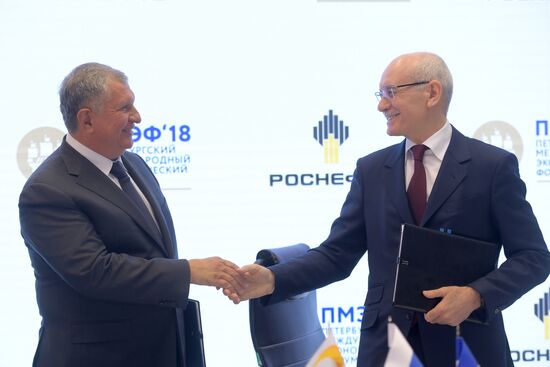 St. Petersburg International Economic Forum. Day two