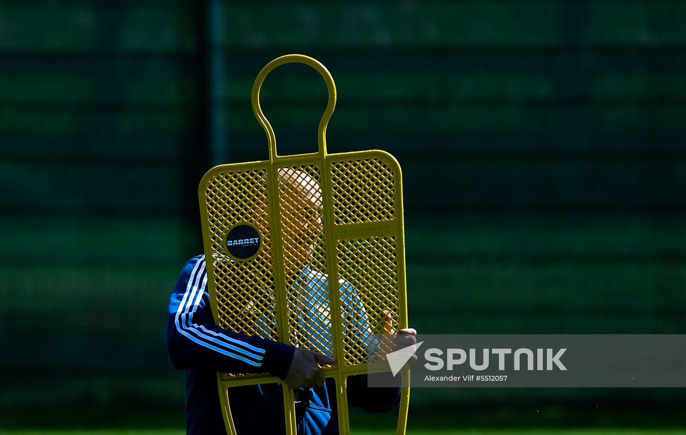 Football. Russian national team's training session