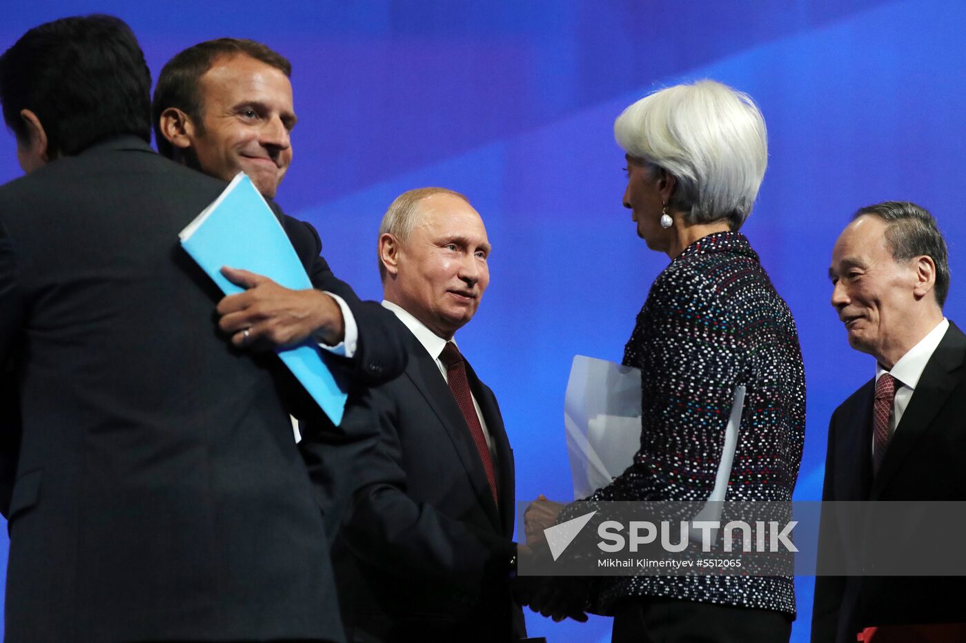 President Putin attends 2018 St. Petersburg International Economic Forum