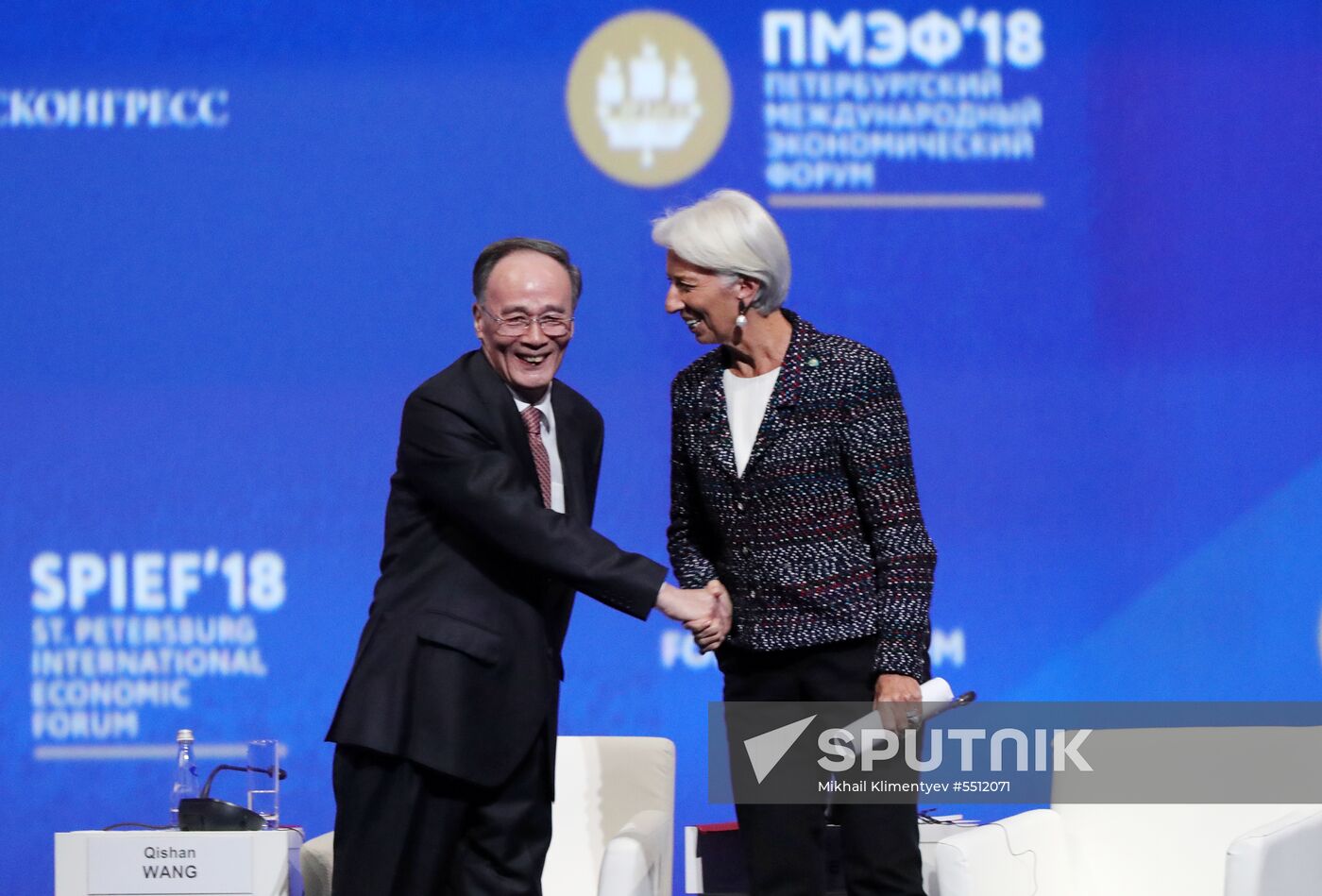 St. Petersburg International Economic Forum. Day two