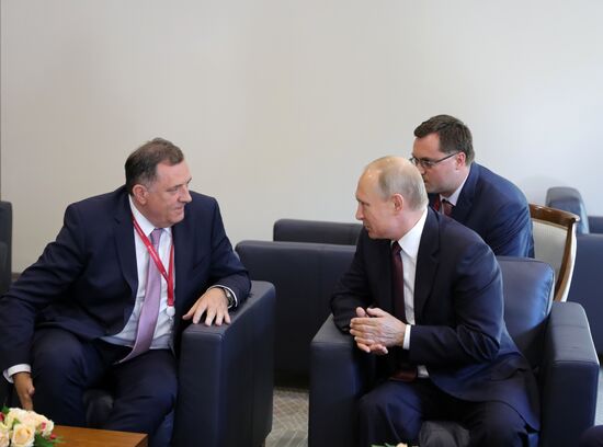 President Putin attends 2018 St. Petersburg International Economic Forum
