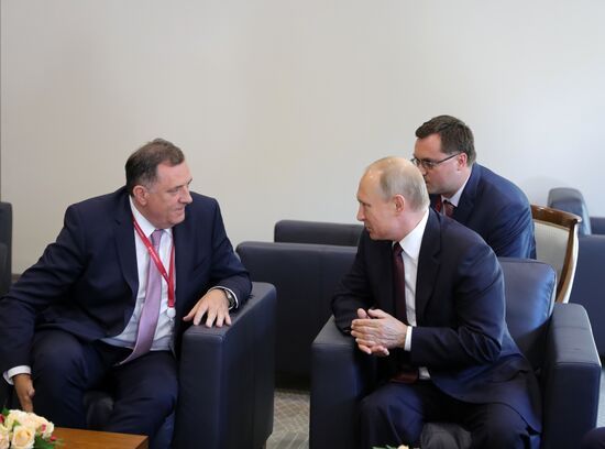 President Putin attends 2018 St. Petersburg International Economic Forum