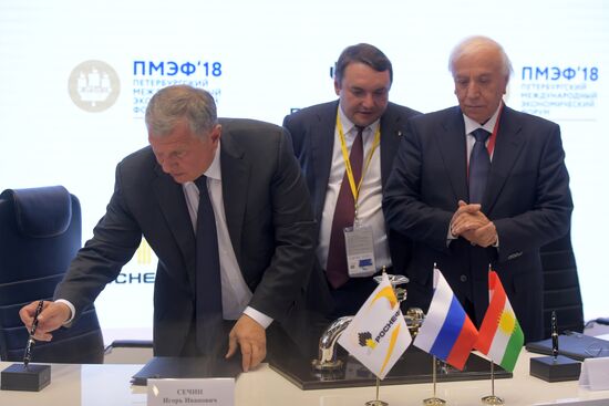 St. Petersburg International Economic Forum. Day two
