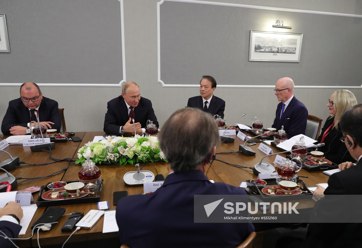 President Putin attends 2018 St. Petersburg International Economic Forum