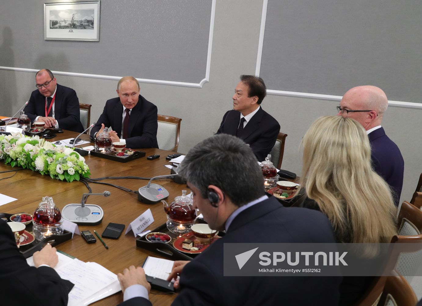 President Putin attends 2018 St. Petersburg International Economic Forum