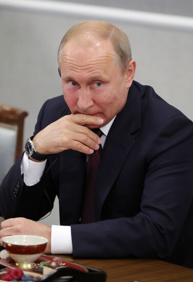 President Putin attends 2018 St. Petersburg International Economic Forum