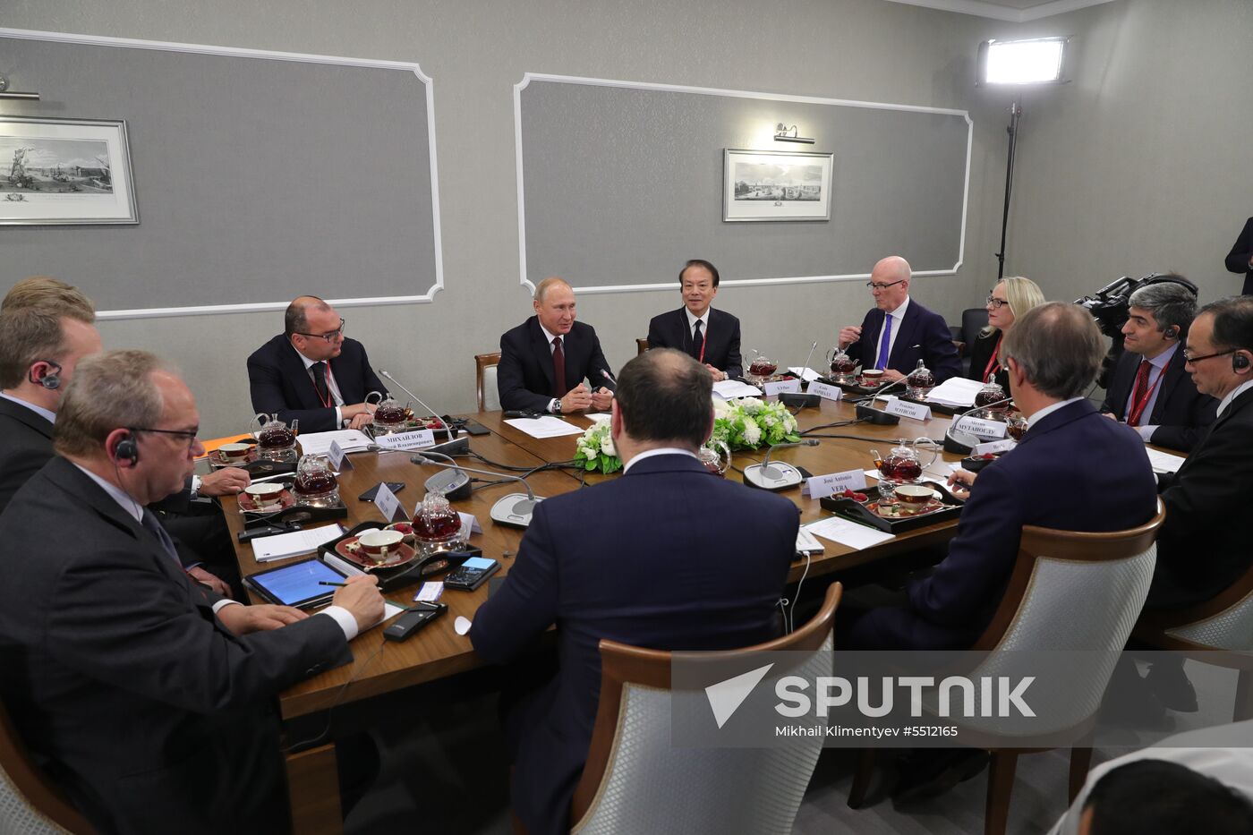 President Putin attends 2018 St. Petersburg International Economic Forum