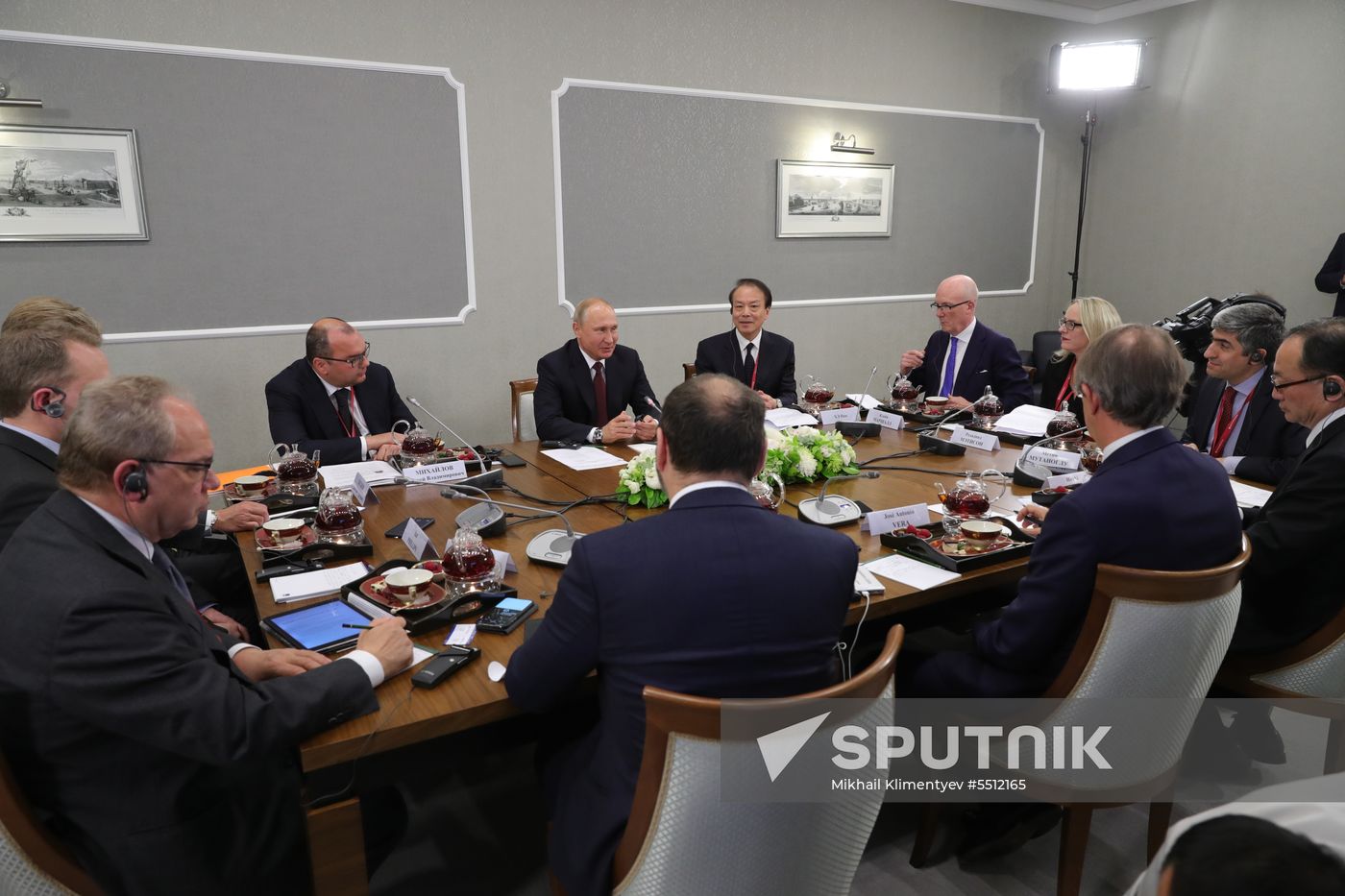 President Putin attends 2018 St. Petersburg International Economic Forum