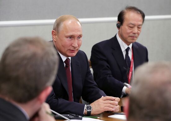 President Putin attends 2018 St. Petersburg International Economic Forum