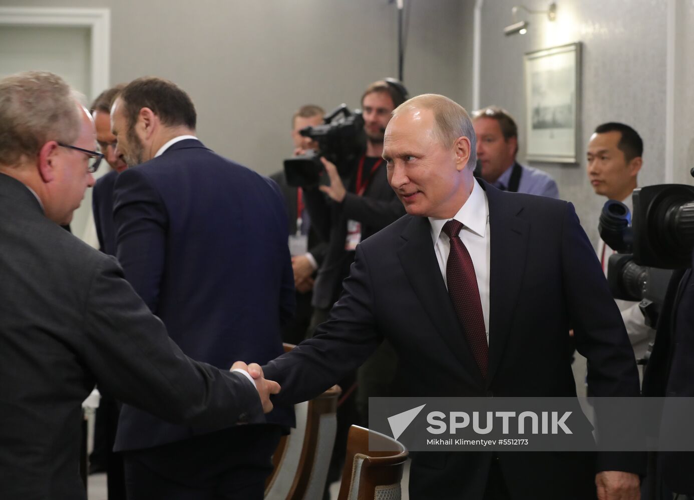 President Putin attends 2018 St. Petersburg International Economic Forum