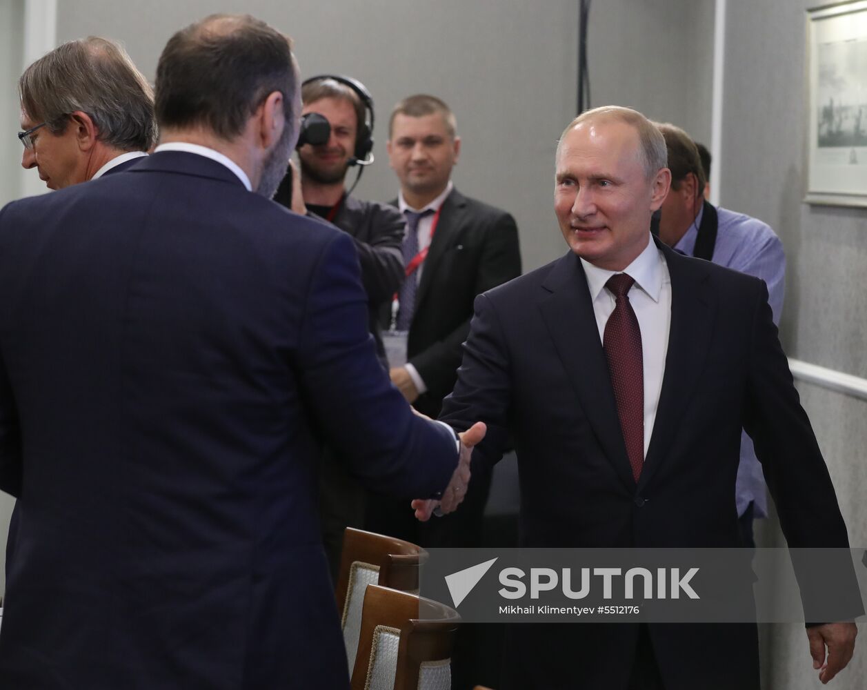 President Putin attends 2018 St. Petersburg International Economic Forum