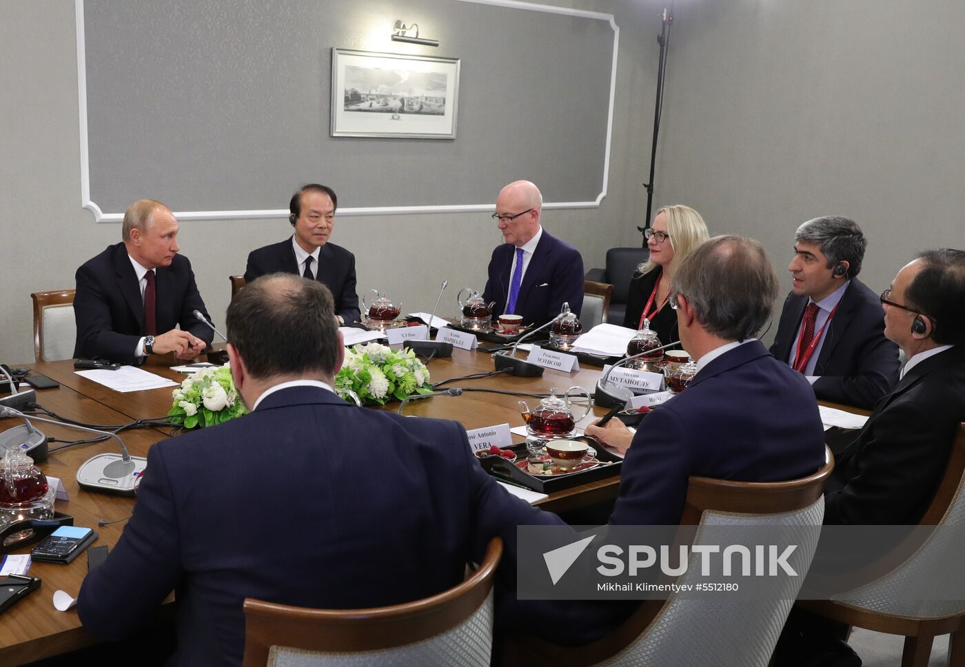 President Putin attends 2018 St. Petersburg International Economic Forum