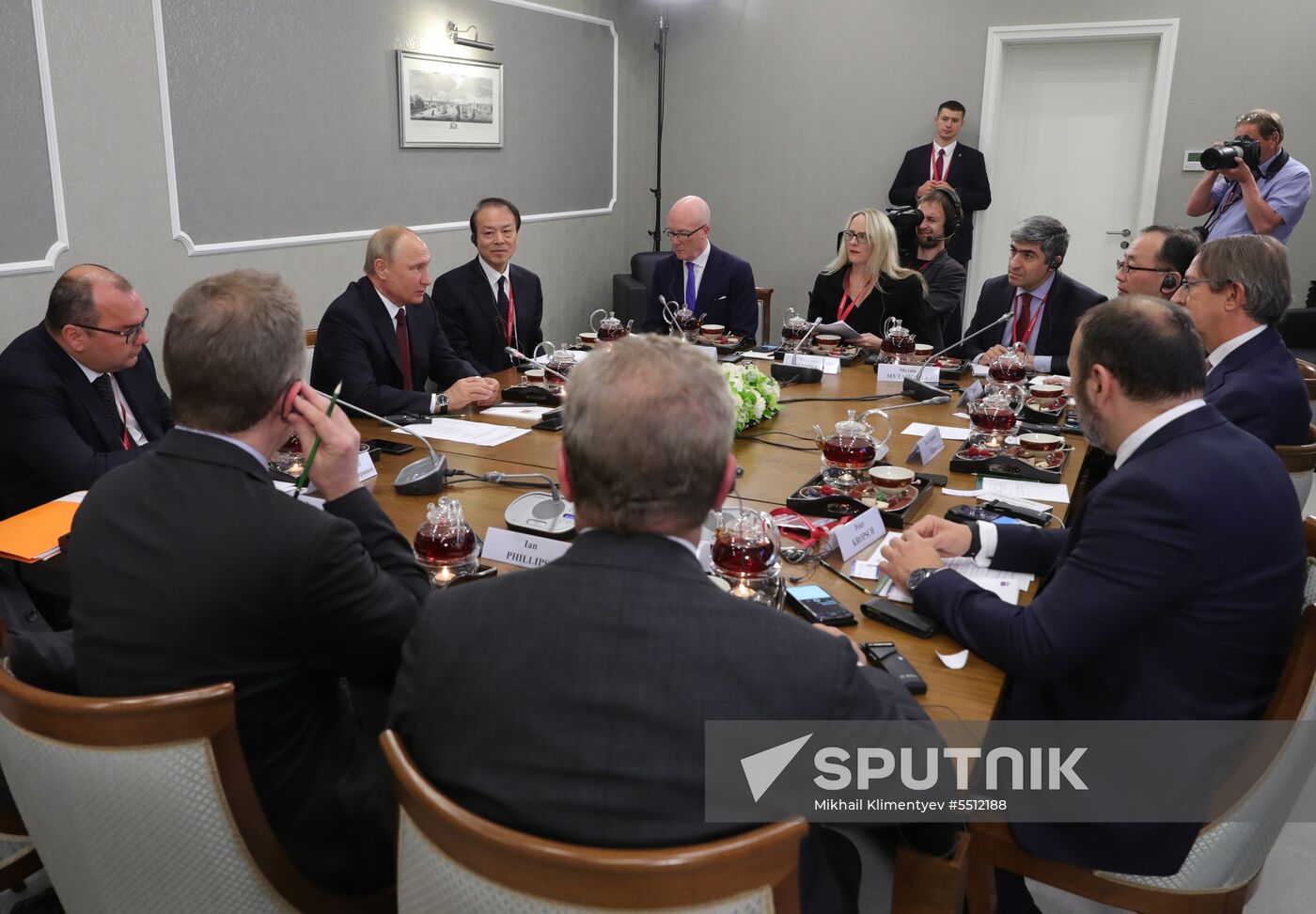 President Putin attends 2018 St. Petersburg International Economic Forum