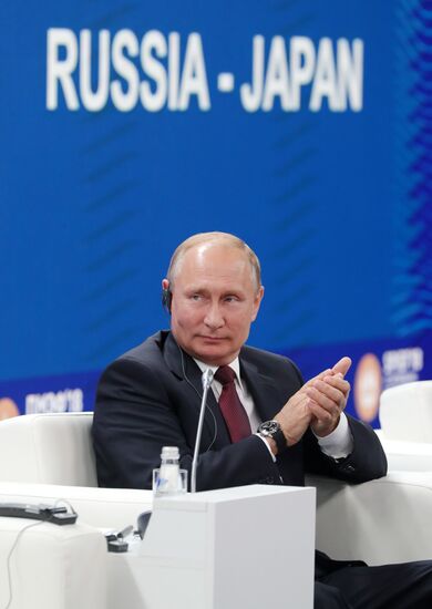 President Putin attends 2018 St. Petersburg International Economic Forum