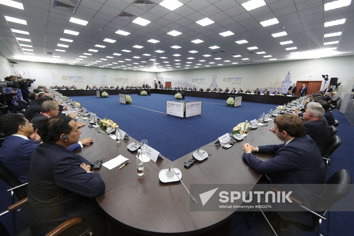 President Putin attends 2018 St. Petersburg International Economic Forum