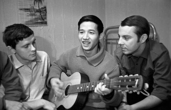 Foreign students in USSR